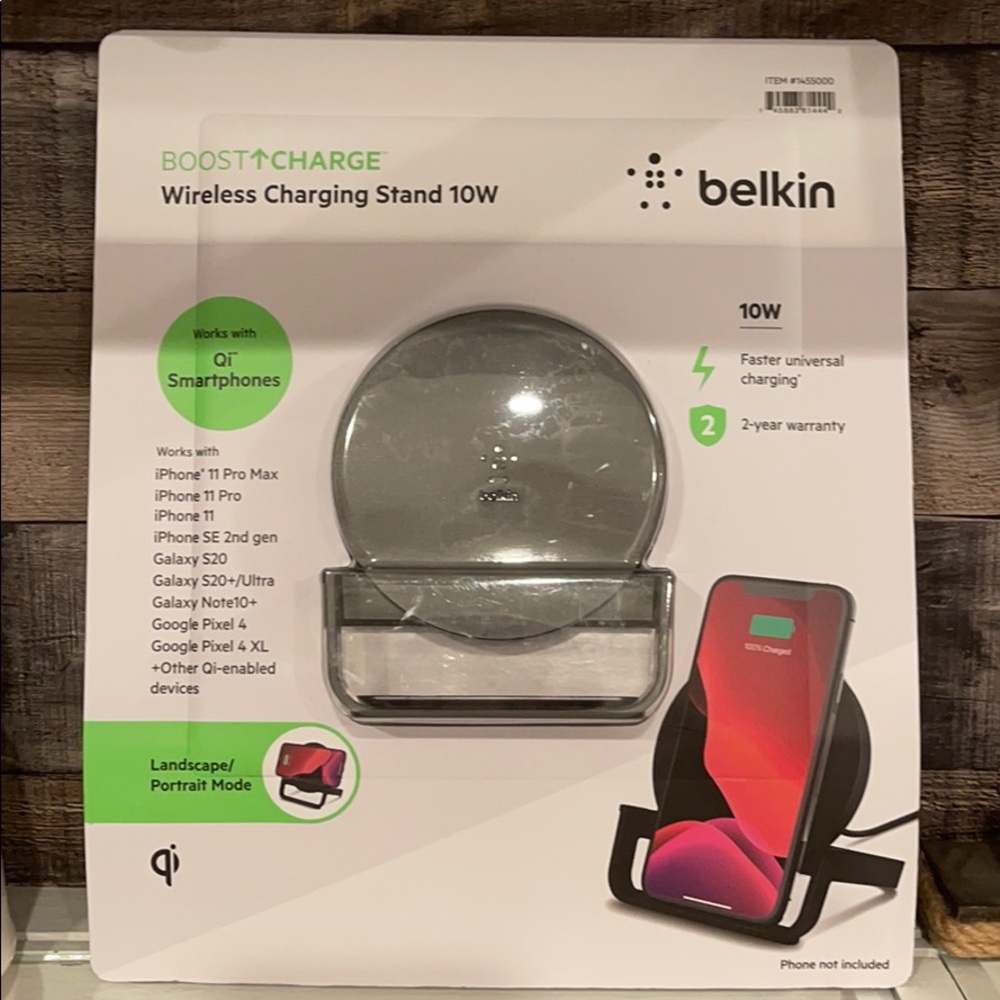 ❤️NEW!!!❤️ Belkin Wireless Charging  Stand 10W.